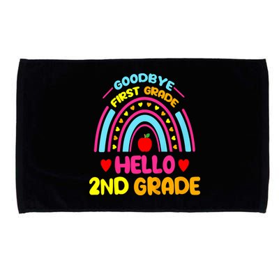 Goodbye 1st Grade Hello 2nd Grade Graduation Microfiber Hand Towel