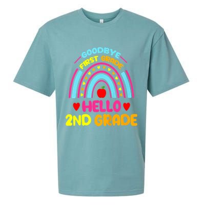 Goodbye 1st Grade Hello 2nd Grade Graduation Sueded Cloud Jersey T-Shirt