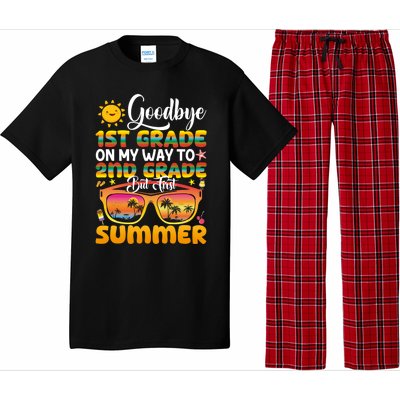 Goodbye 1st Grade Graduation To 2nd Grade Hello Summer Gift Pajama Set