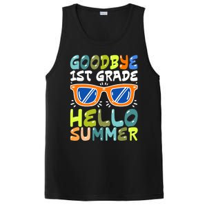 Goodbye 1st Grade Hello Summer Last Day Of School Boy PosiCharge Competitor Tank