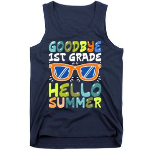 Goodbye 1st Grade Hello Summer Last Day Of School Boy Tank Top