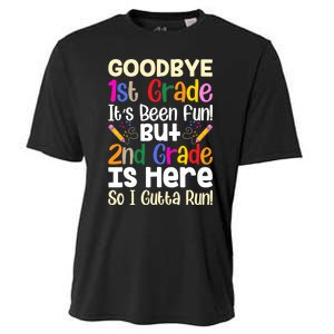 Goodbye 1st Grade Hello 2nd Grade Back To Shcool Outfit Cooling Performance Crew T-Shirt