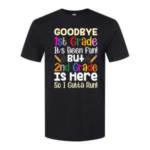 Goodbye 1st Grade Hello 2nd Grade Back To Shcool Outfit Softstyle CVC T-Shirt