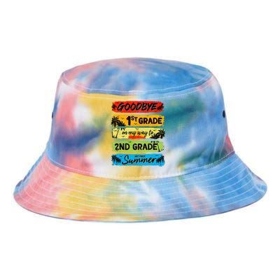 Goodbye 1st Grade Summer Graduation Teacher Tie Dye Newport Bucket Hat