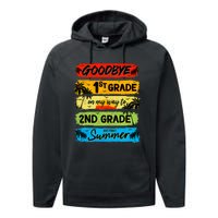 Goodbye 1st Grade Summer Graduation Teacher Performance Fleece Hoodie