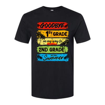 Goodbye 1st Grade Summer Graduation Teacher Softstyle CVC T-Shirt