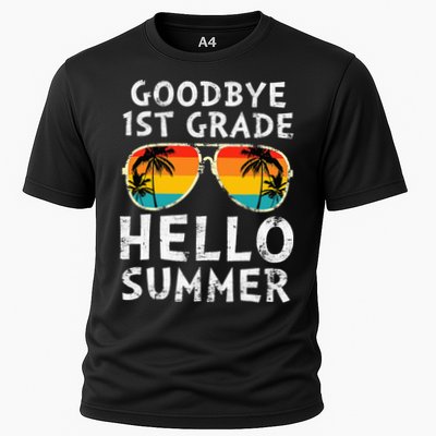 Goodbye 1st Grade Hello Summer Last Day Of School Performance Shirt
