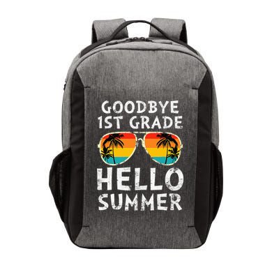 Goodbye 1st Grade Hello Summer Last Day Of School Vector Backpack