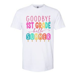 Goodbye 1st Grade Hello Summer First Grade Graduate Softstyle CVC T-Shirt