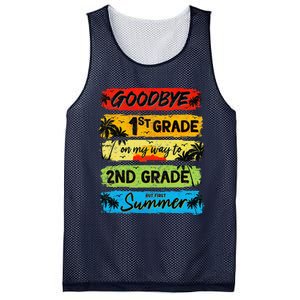 Goodbye 1st Grade Summer Graduation Teacher Mesh Reversible Basketball Jersey Tank