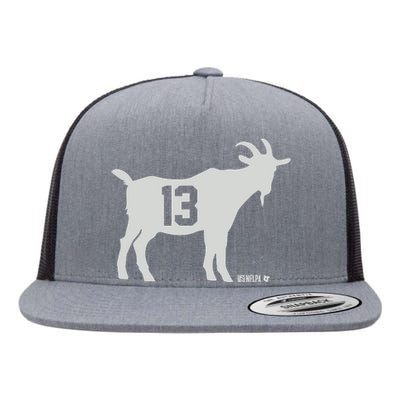 Goat 13 Flat Bill Trucker Hat