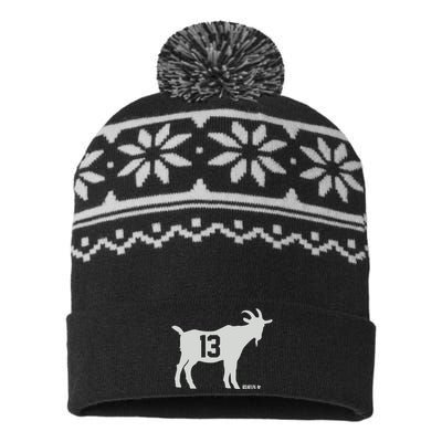 Goat 13 USA-Made Snowflake Beanie