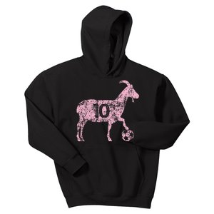 Goat 10 Hoodie For Funny Soccer Kids Hoodie