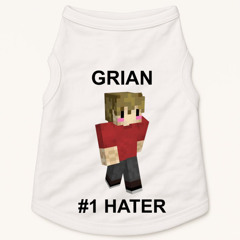 Grian #1 Hater Doggie Tank