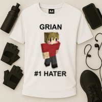 Grian #1 Hater Cooling Performance Crew T-Shirt