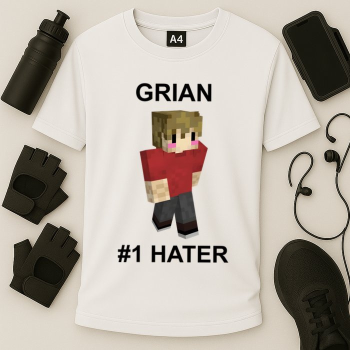 Grian #1 Hater Cooling Performance Crew T-Shirt