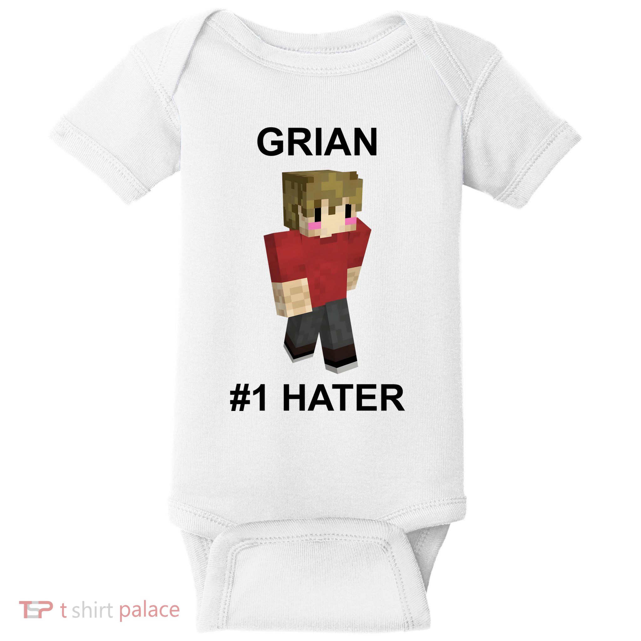Grian #1 Hater Baby Bodysuit