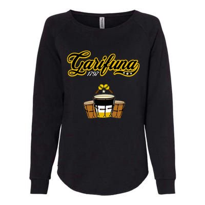 Garifuna 1797 Honduras Catrachas Paranda And Punta Culture Womens California Wash Sweatshirt