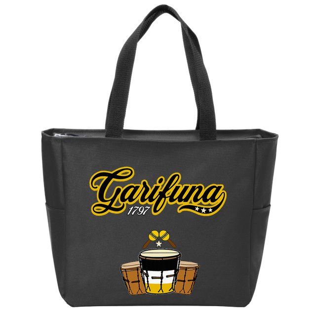 Garifuna 1797 Honduras Catrachas Paranda And Punta Culture Zip Tote Bag