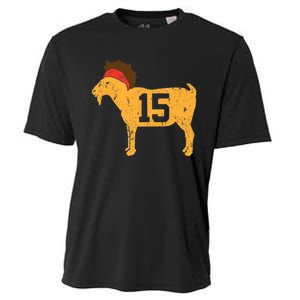 GOAT 15 MVP The Young Greatest of All Time Premium Cooling Performance Crew T-Shirt