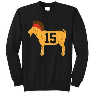 GOAT 15 MVP The Young Greatest of All Time Premium Sweatshirt