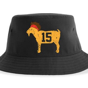 GOAT 15 MVP The Young Greatest of All Time Premium Sustainable Bucket Hat