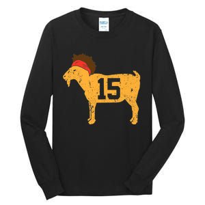 GOAT 15 MVP The Young Greatest of All Time Premium Tall Long Sleeve T-Shirt