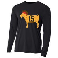 GOAT 15 MVP The Young Greatest of All Time Premium Cooling Performance Long Sleeve Crew