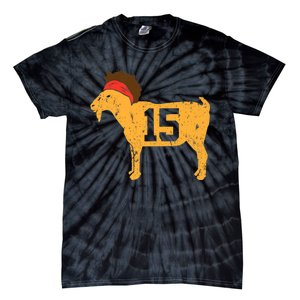 GOAT 15 MVP The Young Greatest of All Time Premium Tie-Dye T-Shirt