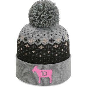 Goat 10 Miami Soccer The Baniff Cuffed Pom Beanie