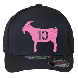 Goat 10 Miami Soccer Flexfit Unipanel Trucker Cap