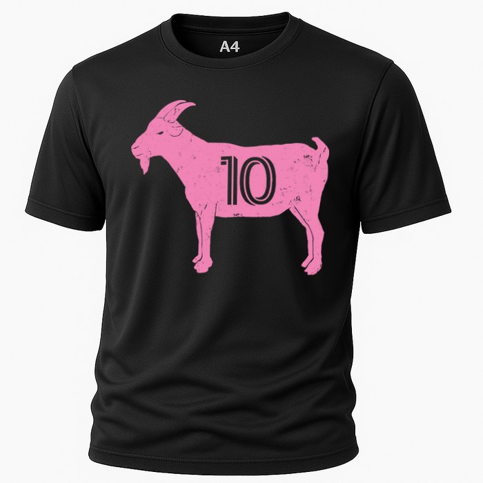 Goat 10 Miami Soccer Cooling Performance Crew T-Shirt