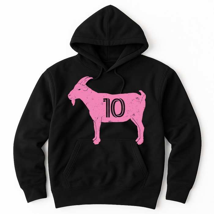 Goat 10 Miami Soccer Hoodie