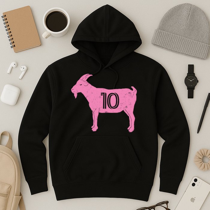 Goat 10 Miami Soccer Hoodie