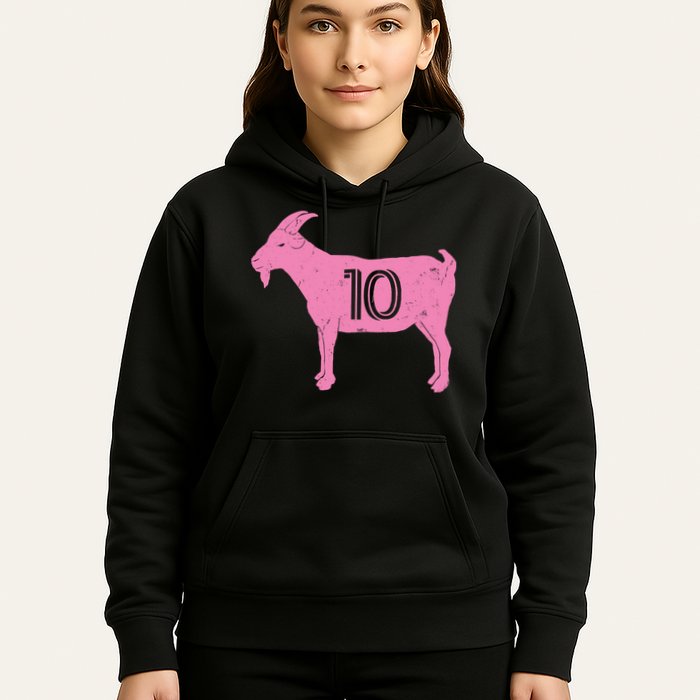 Goat 10 Miami Soccer Hoodie