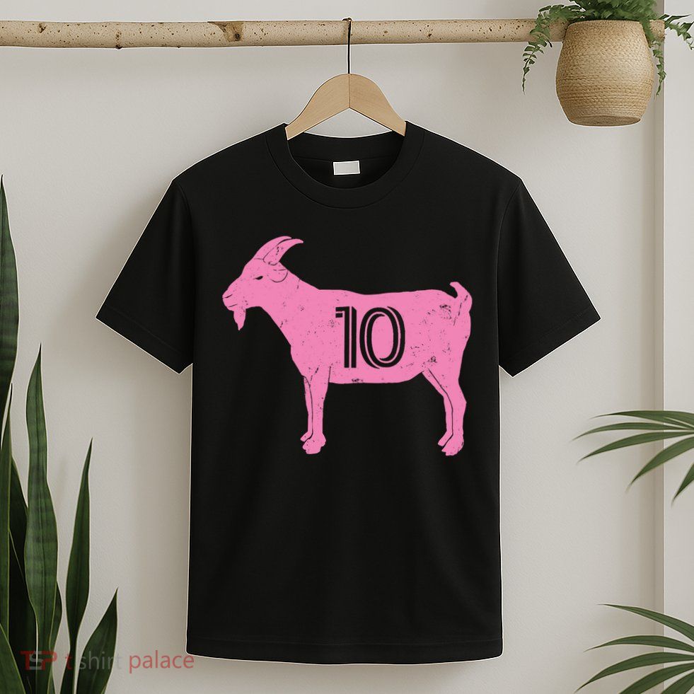 Goat 10 Miami Soccer T-Shirt