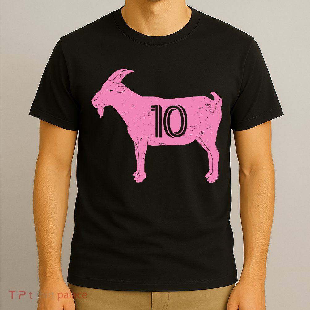 Goat 10 Miami Soccer T-Shirt