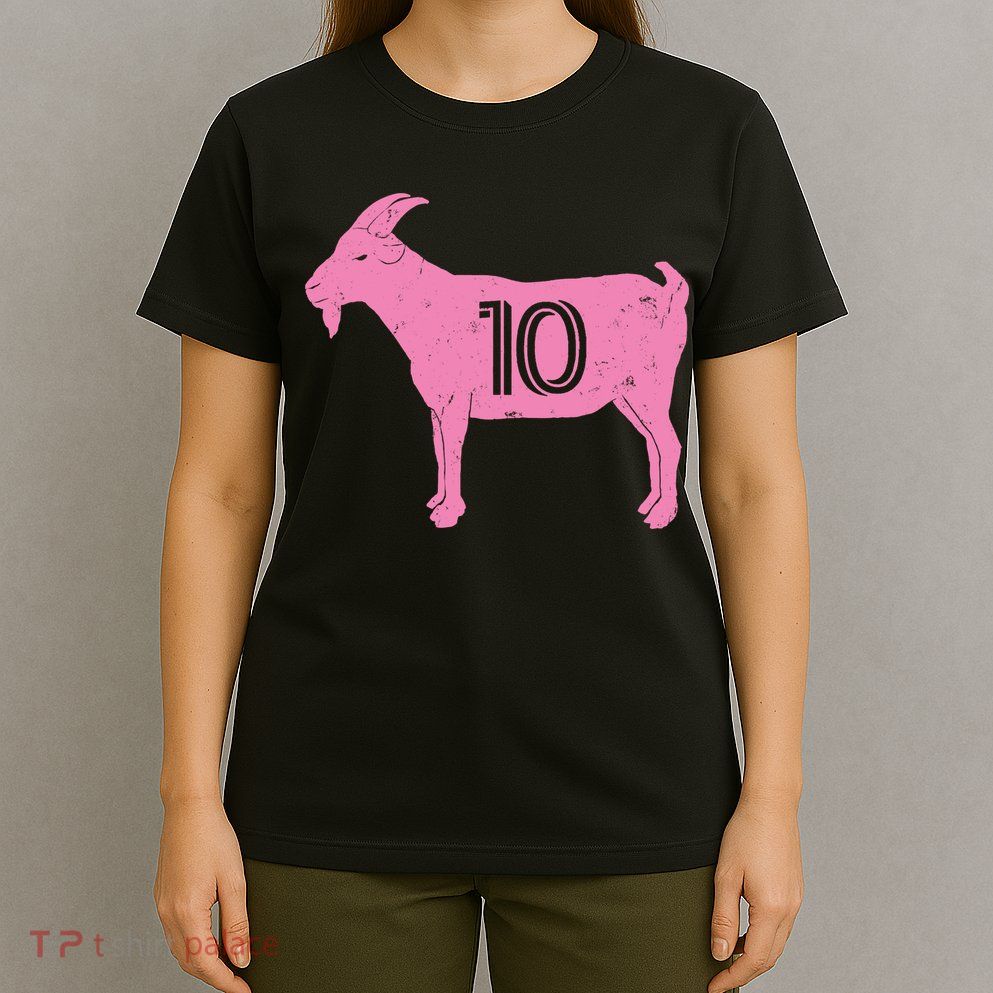 Goat 10 Miami Soccer T-Shirt