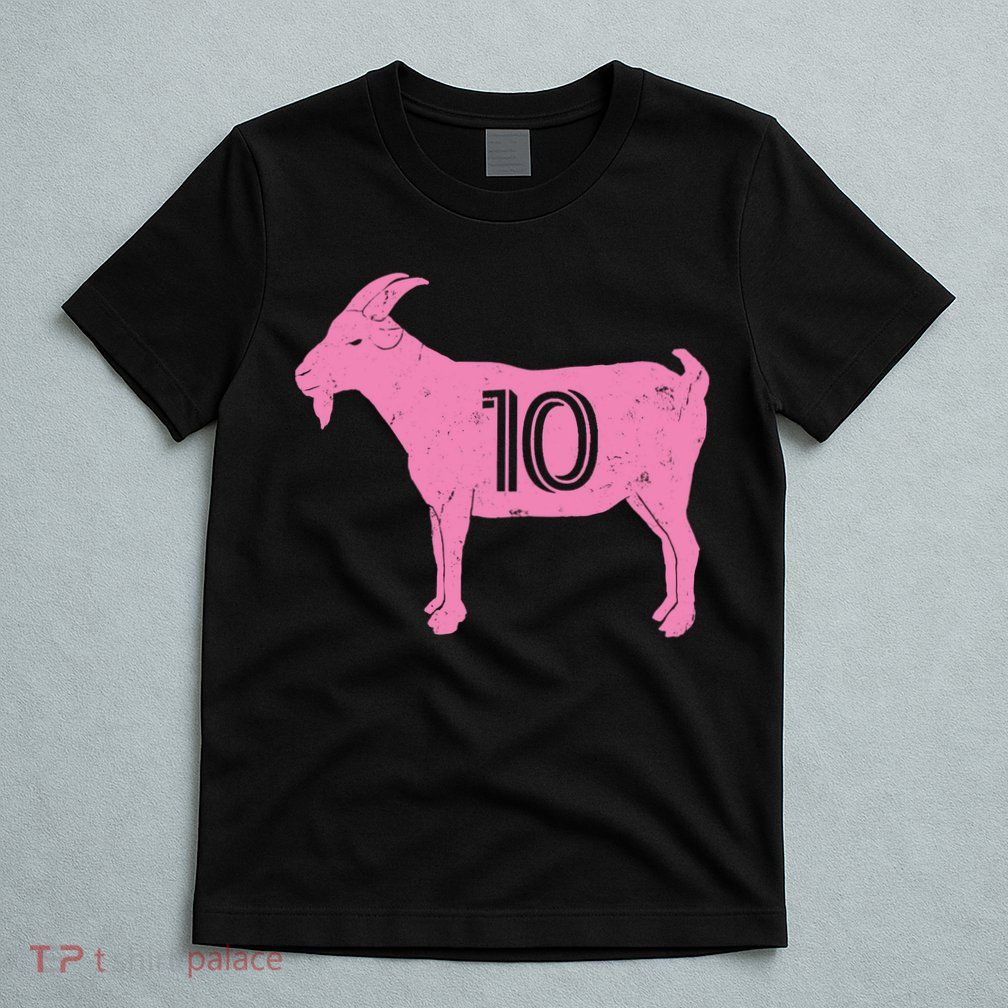 Goat 10 Miami Soccer T-Shirt
