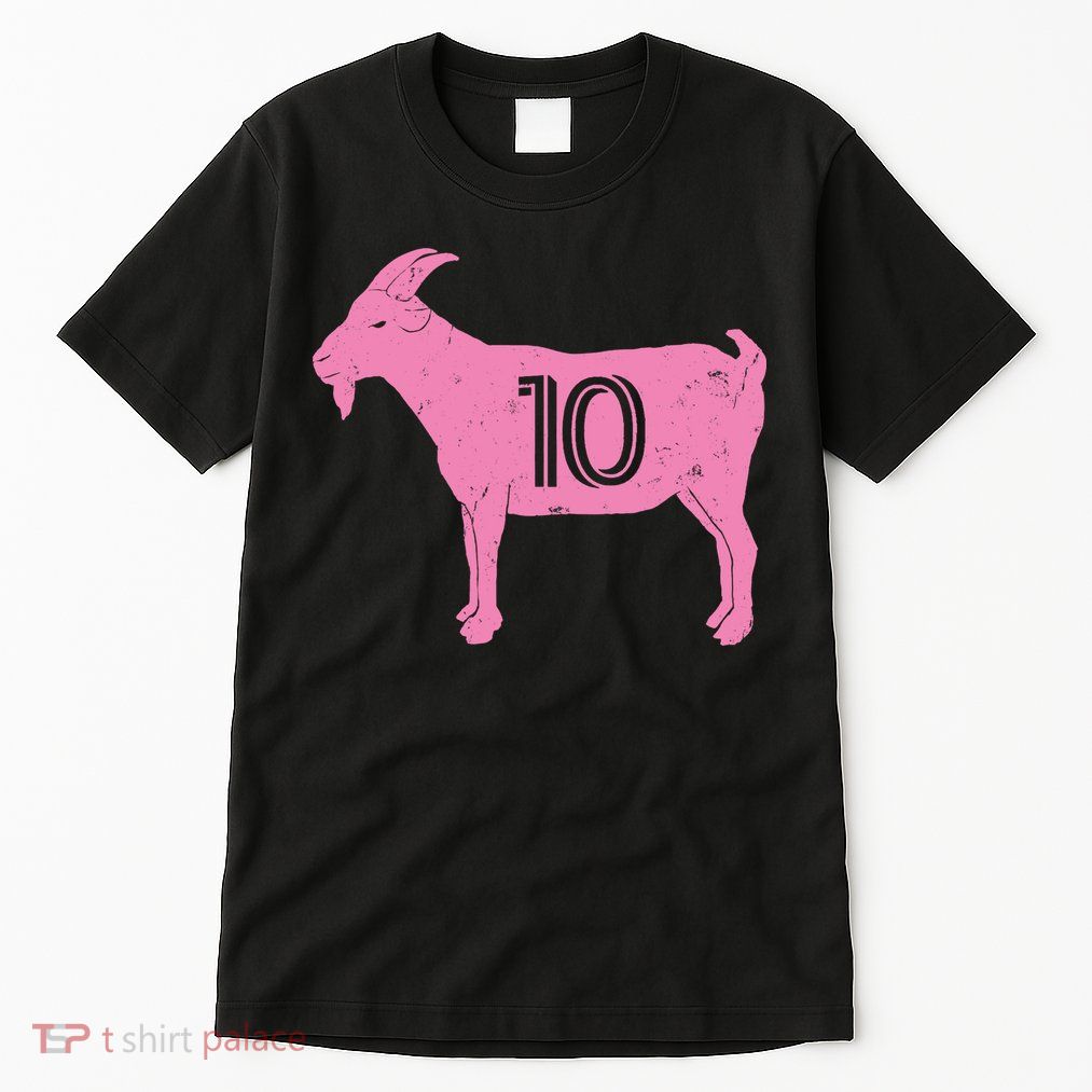 Goat 10 Miami Soccer Tall T-Shirt