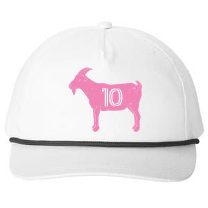 Goat 10 Miami Soccer Snapback Five-Panel Rope Hat