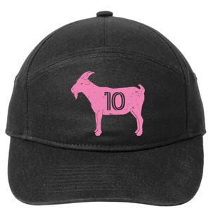 Goat 10 Miami Soccer 7-Panel Snapback Hat