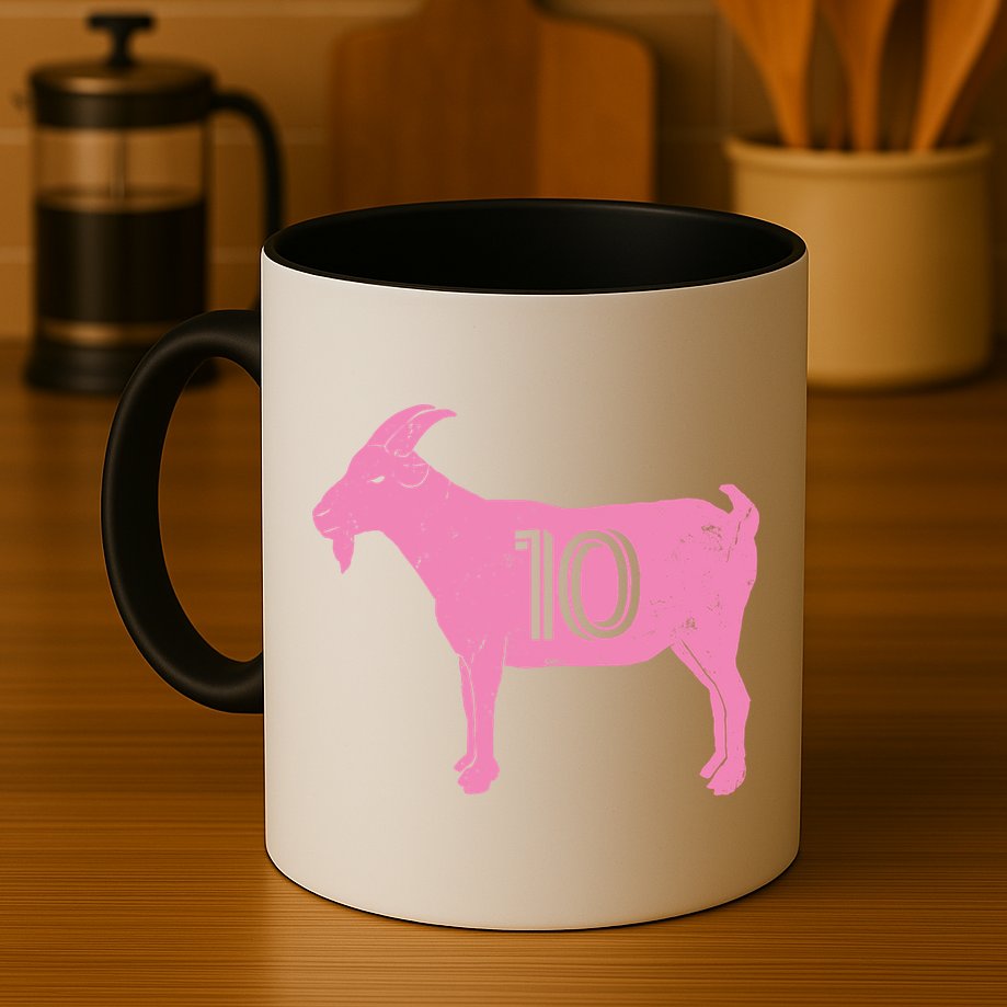 Goat 10 Miami Soccer Mug