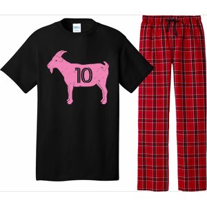 Goat 10 Miami Soccer Pajama Set