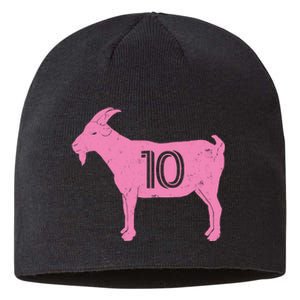 Goat 10 Miami Soccer Sustainable Beanie