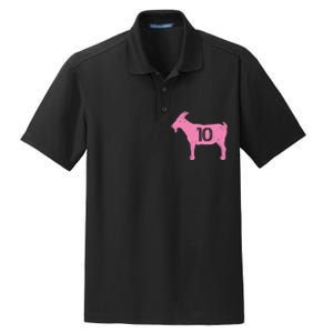 Goat 10 Miami Soccer Dry Zone Grid Polo