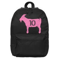 Goat 10 Miami Soccer 16 in Basic Backpack