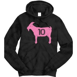 Goat 10 Miami Soccer Tie Dye Hoodie