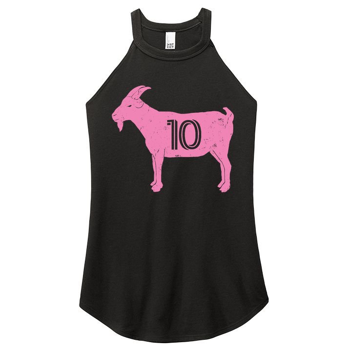 Goat 10 Miami Soccer Women's Perfect Tri Rocker Tank