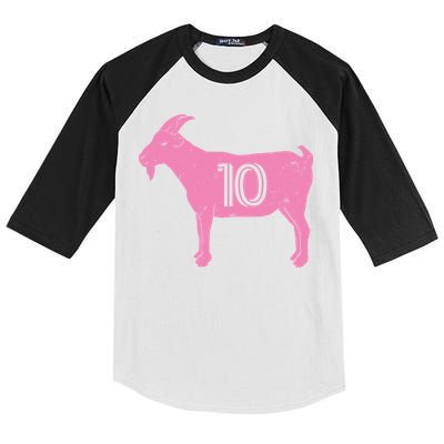 Goat 10 Miami Soccer Kids Colorblock Raglan Jersey
